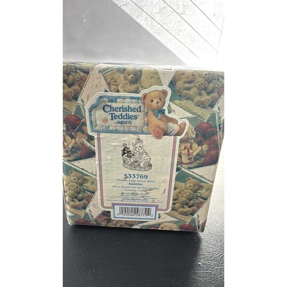 Enesco Cherished Teddy 1999  Annette Tender Care Given Here 533769 in Box - Picture 7 of 8